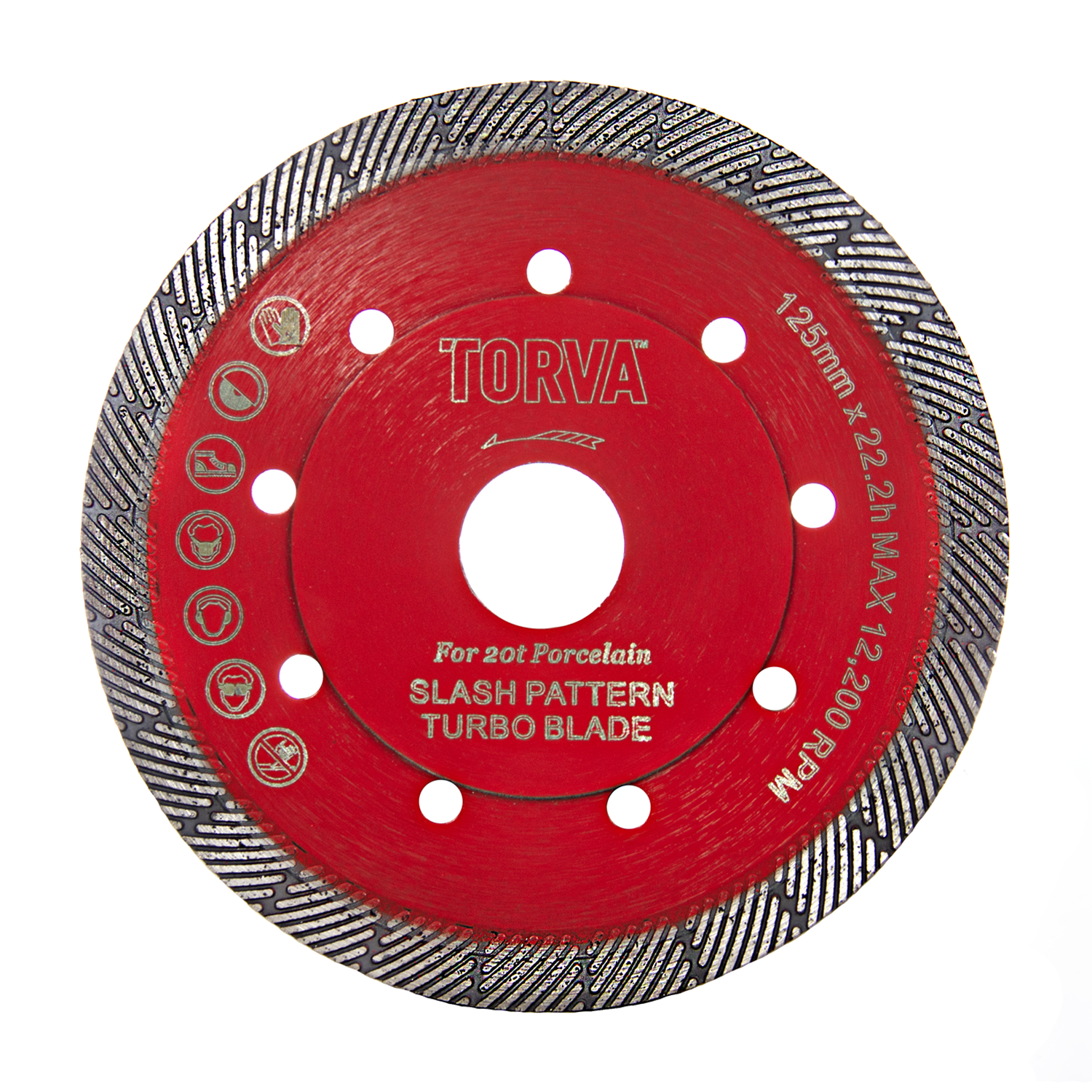 TORVA Landscaping 20mm Porcelain Diamond Blade 125mm