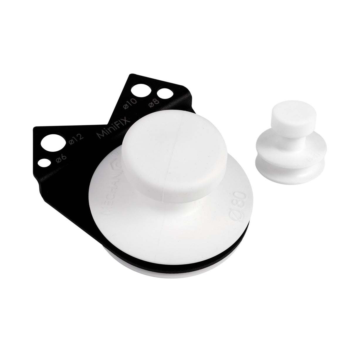 MiniFix suction cup with drilling template